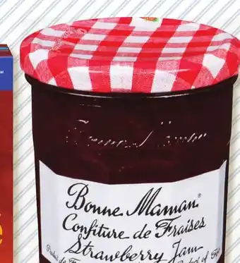 Marché Bonichoix BONNE MAMAN (250 to 290 mL or 380 g) OR LAURA SECORD (600 g) JAM, JELLY, MARMALADE OR SPREAD offer