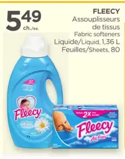 Proxim FLEECY Fabric softeners Liquide offer