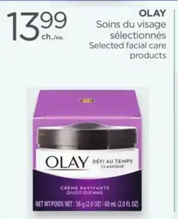 Proxim OLAY Selected facial care products offer