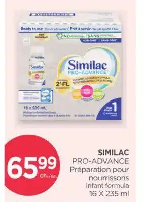 Proxim SIMILAC PRO-ADVANCE Infant formula offer