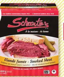 Marché Bonichoix SCHWARTZ'S SLICED SMOKED MEAT offer