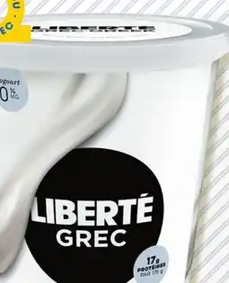 Marché Bonichoix LIBERTÉ GREC (650 ou 750 g), MÉDITERRANÉE (900 g) YOGURT offer