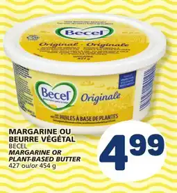 Marché Bonichoix BECEL MARGARINE OR PLANT-BASED BUTTER offer