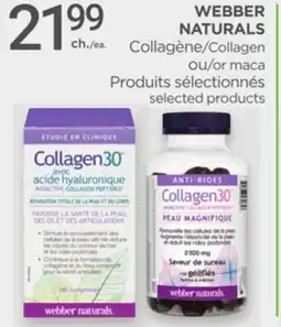 Proxim WEBBER NATURALS Collagen or maca offer