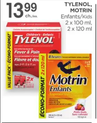 Proxim TYLENOL, MOTRIN offer