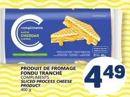 Marché Bonichoix COMPLIMENTS SLICED PROCESS CHEESE PRODUCT offer