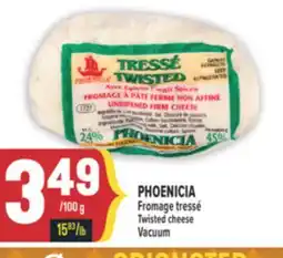 Marché Adonis FROMAGE TRESSÉ PHOENICIA | PHOENICIA TWISTED CHEESE VACUUM offer