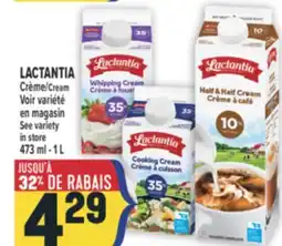 Marché Adonis LACTANTIA Crème | Cream offer