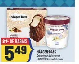 Marché Adonis HÄAGEN-DAZS CRÈME GLACÉE | HÄAGEN-DAZS ICE CREAM offer