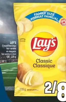 Marché Adonis LAY'S CROUSTILLES | LAY'S CHIPS offer