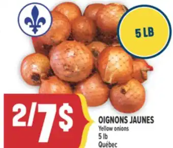 Marché Adonis OIGNONS JAUNES | Yellow onions offer