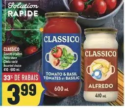 Marché Adonis CLASSICO Sauces à pâtes | Pasta sauce offer