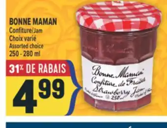 Marché Adonis BONNE MAMAN CONFITURE | JAM offer