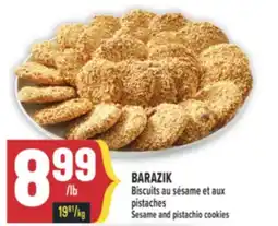 Marché Adonis BARAZIK BISCUITS AU SÉSAME ET AUX PISTACHES | SESAME AND PISTACHIO COOKIES offer