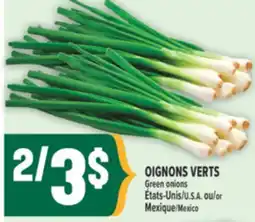 Marché Adonis OIGNONS VERTS | GREEN ONIONS offer