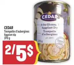 Marché Adonis TREMPETTE D'AUBERGINES CEDAR | CEDAR EGGPLANT DIP offer