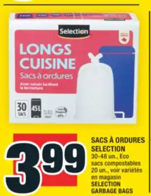 Super C SACS À ORDURES SELECTION | SELECTION GARBAGE BAGS offer