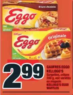 Super C GAUFRES EGGO KELLOGG'S | KELLOGG'S EGGO WAFFLES offer