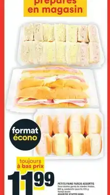 Super C PETITS PAINS FARCIS ASSORTIS | ASSORTED STUFFED BUNS,ECONO PACK offer