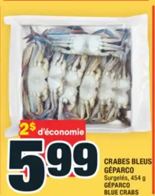 Super C CRABES BLEUS GÉPARCO | GÉPARCO BLUE CRABS offer