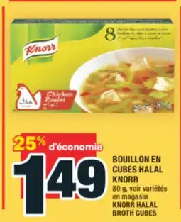 Super C BOUILLON EN CUBES HALAL KNORR | KNORR HALAL BROTH CUBES offer