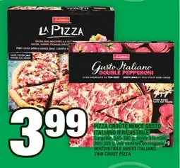 Super C PIZZA CROÛTE MINCE GUSTO ITALIANO IRRÉSISTIBLE | IRRÉSISTIBLE GUSTO ITALIANO THIN CRUST PIZZA offer