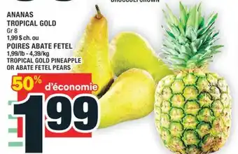 Super C ANANAS TROPICAL GOLD | TROPICAL GOLD PINEAPPLE offer