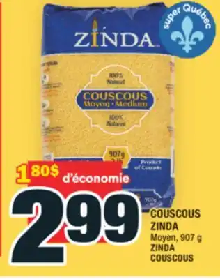 Super C COUSCOUS ZINDA | ZINDA COUSCOUS offer