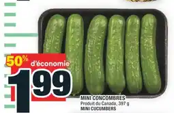 Super C MINI CONCOMBRES | MINI CUCUMBERS offer