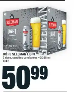 Super C BIÈRE SLEEMAN LIGHT | BEER offer