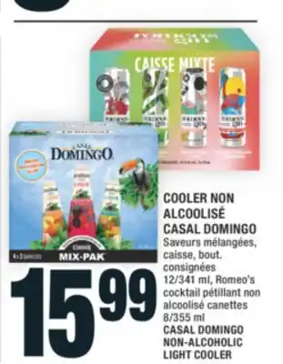 Super C COOLER NON ALCOOLISÉ CASAL DOMINGO | CASAL DOMINGO NON-ALCOHOLIC LIGHT COOLER offer