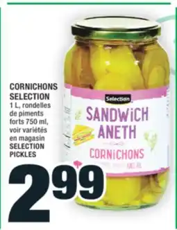 Super C CORNICHONS SELECTION | SELECTION PICKLES offer