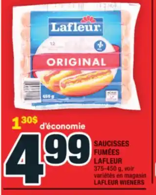 Super C SAUCISSES FUMÉES LAFLEUR | LAFLEUR WIENER offer