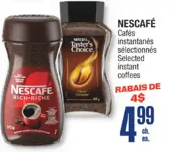 Jean Coutu NESCAFÉ Selected instant coffees offer