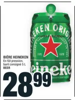 Super C BIÈRE HEINEKEN | BEER offer