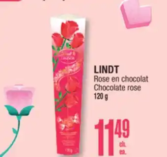 Jean Coutu LINDT Chocolate rose offer