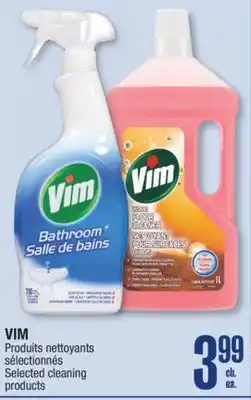 Jean Coutu VIM Selected cleaning products offer