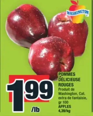 Super C POMMES DÉLICIEUSE ROUGES | APPLES offer