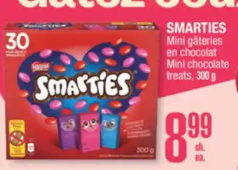 Jean Coutu SMARTIES Mini chocolate treats offer