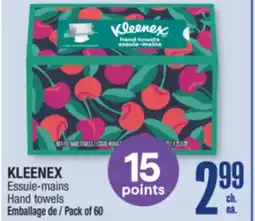 Jean Coutu KLEENEX Hand towels offer