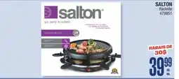 Jean Coutu SALTON Raclette offer