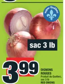 Super C OIGNONS ROUGES | RED ONIONS offer