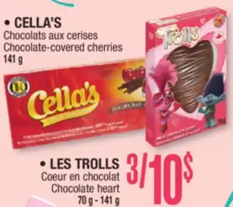 Jean Coutu CELLA'S, LES TROLLS Selected products offer