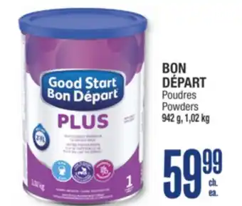 Jean Coutu BON DÉPART Powders offer