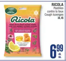 Jean Coutu RICOLA Cough lozenges offer