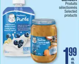 Jean Coutu GERBER Selected products offer