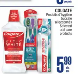 Jean Coutu COLGATE Selected oral care products offer