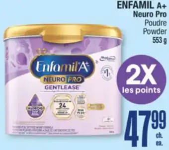 Jean Coutu ENFAMIL A+ Neuro Pro Powder offer