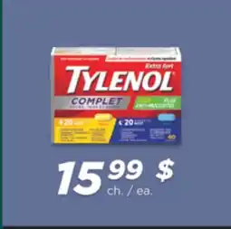 Jean Coutu TYLENOL Selected Products offer