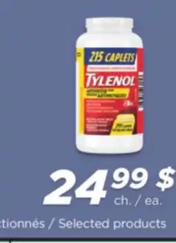 Jean Coutu TYLENOL Selected products offer